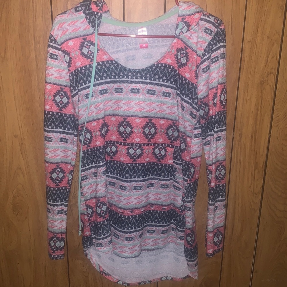 Boho style pull over
